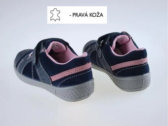 Modro-ružové poltopánky Protetika – veľkosť 36 - 7