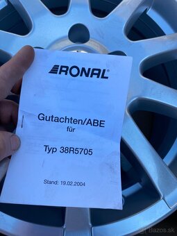 5x108 R15 7J ET38 Ronal R38 - 7