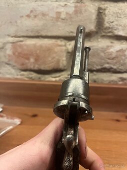 Historický revolver lefaux 7mm - 7