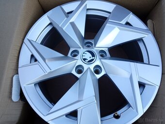 Škoda Kodiaq II,VW Tayron 18"5x112 originálne hliníkové dis - 7