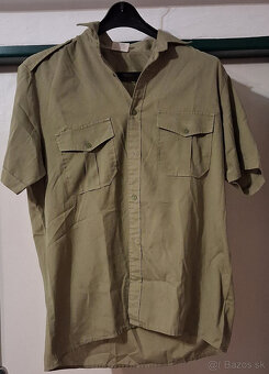 ČSLA maskáče vzor 85 bluza, nohavice, kabát a košele - 7