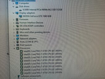 PC - INTEL i7, 16GB RAM, 500GB SSD, GTX 1060 6GB - 7