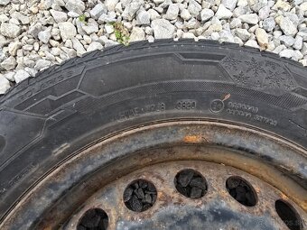 Predám zimnú pneu 195/65 R15 na 5x112 disku - 7