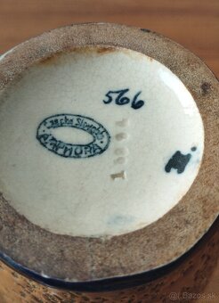 Starožitná keramická váza - AMPHORA - 7