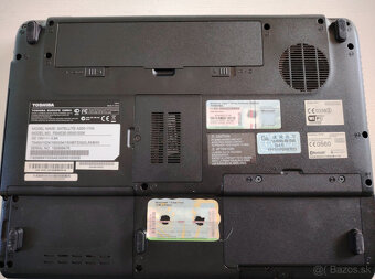 Notebook Toshiba Satellite A200 - 7