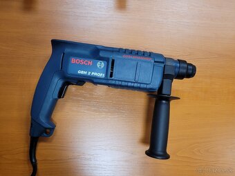 Rezervované Príklepová vŕtačka Bosch GBH2 Profi-Nepoužívaná - 7