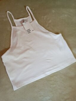 Čierny / biely top H & M - 7