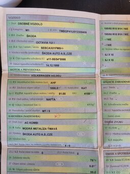 Octavia Combi 1.9 TDI 81kw bez dokladov - 7