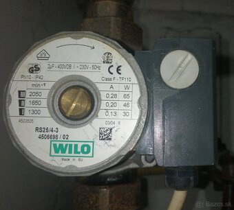 Plynový kotol TERMOGAS+čerpadlo+termostat. - 7
