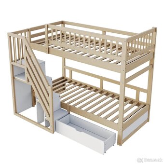 Uplne nova - nerozbalena: Poschodová posteľ 90x200cm - 7