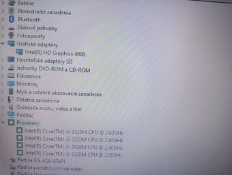 predám ntb HP probook / Intel core i5 / 8gb ram / ssd disk - 7