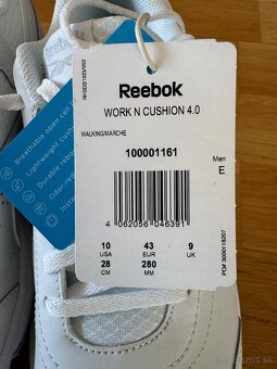 Reebok work n cushion 4.0 biele nové 43 eur - 7