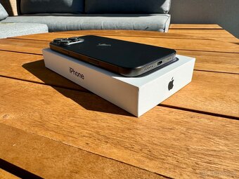 Predám Apple iPhone 16 Pro Max 256gb Black Titanium-TOP stav - 7