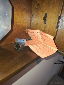 Predám funkčné štvrťbicie hodiny VEDETTE Westminsterská melo - 7