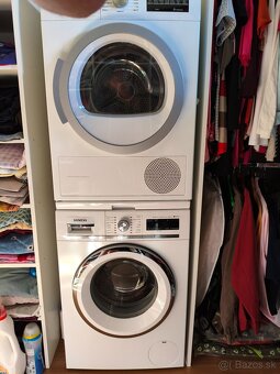 SIEMENS iQ 700 drive 9kg + sušička iQ 500 8kg - 7