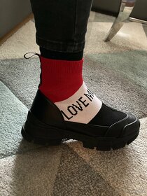 Tenisky ponožkové Love Moschino - 7