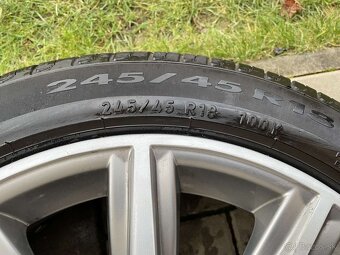 Orig. Alu disky. BMW- M 5x112 8jx18 245 45 18 Letné - 7