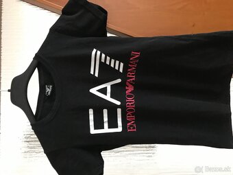 EMPORIO ARMANI black damske tricko S - 7