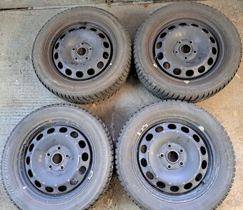 5x112 R16 plechove disky + zimne pneumatiky - 7