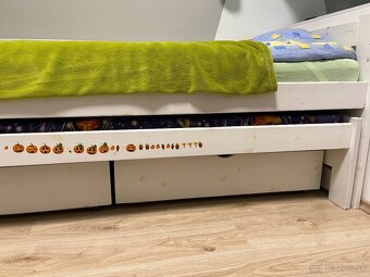 Detská posteľ z masívu - borovica (2 ks). - 7