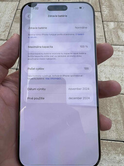 Apple Iphone 16 Pro Max 256GB (púštny titán) - REZERVOVANÝ - 7