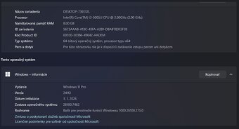 LENOVO E50-80 15.6" - i3 / 8GB DDR3 / SSD - 7