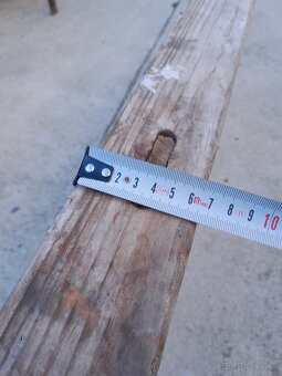 Predám drevený rebrík na dekoráciu - 7