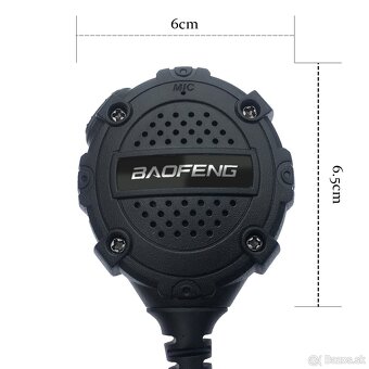 Externý reproduktor a mikrofón k vsielačke , značka Baofeng - 7