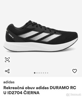 Ľahučké tenisky Adidas Duramo veľkosť 41 1/3 - nové - 7