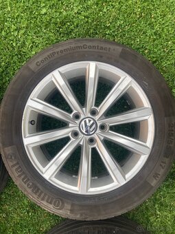 Sada kolies LONDON R17 + LETNÉ PNEU CONTINENTAL - 7