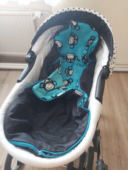 Trojkombinácia Baby Lux MARGATET BLACK DOTS - 7