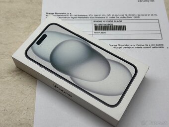 iPhone 15 128GB Black (nový, zabalený) - 7