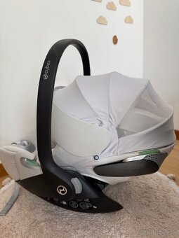Vajíčko Cybex Cloud T plus Platinum White - 7