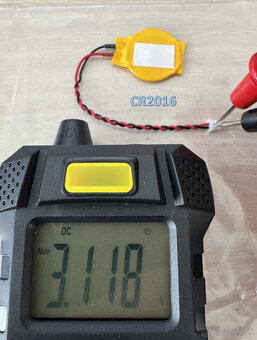 Batérie CMOS CR2032 a CR2016 - 7