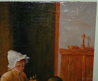 OBRAZ - Olejomaľba - Holandská škola - 7