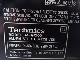 Technics Receiver SA GX100 - 7