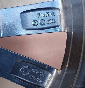 Alu disky Škoda R17 5x100 - 7