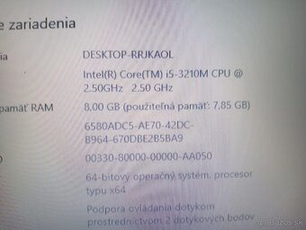 predám Lenovo thinkpad e530 / Intel core i5 / 8gb ram / ssd - 7