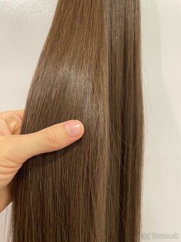 Ruské vlasky 200g/70cm -nakeratinované - 7
