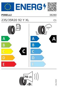 1ks NOVÁ pneu 235/35 R20 92Y PIRELLI P ZERO - 7