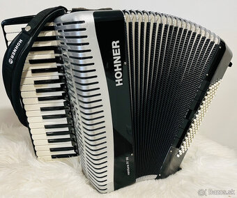 Predám akordeón HOHNER VENTURA IV 96 BAS- špičkový akordeón - 7