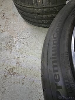 Predam Original elektrony Volkswagen 5X112 R18 a letne pneu - 7
