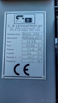 Širokopásová brúska 60 cm CB 2N2R 630 - 7