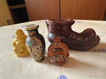 Porcelánové vázičky, sošky - 7