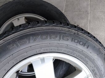 Predám pneu Nokian a elektróny 215/70 r16 - 7