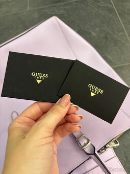 Kabelka Guess luxe fialová - 7