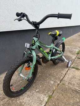 Detsky bicykel CTM 16'' Lime/Green verzia - 7