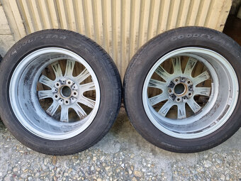 Alu disky BMW 5x120 8Jx17 ET30 + letné pneu 225/55 R17 - 7