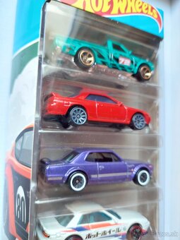 Hot Wheels Nissan 5-Pack – angličáky (1:64) - 7
