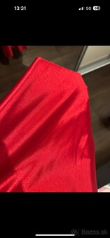 Spoločenské saténové šaty - 7